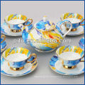 Porcelana de la fábrica de hueso de China porcelana conjunto de té conjunto de té